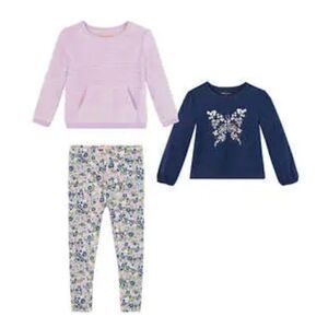 BCBG Girls Plush Kids' Shirts & Pants 3-piece Set Size 6
